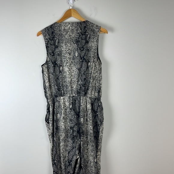 W118 by Walter Baker Miranda snakeskin print jumpsuit - Picture 6 of 8